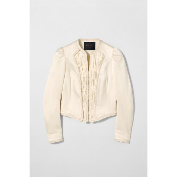 ZARA LINEN BLEND CORSET JACKET KATE MOSS X ZARA - Picture 1 of 4